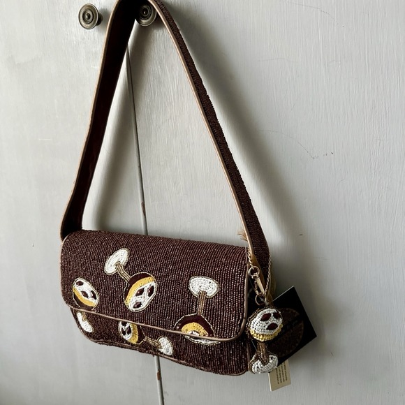 NWT New Release  From India to You Espresso Martini Beaded Bag TikTok Viral - Picture 10 of 16